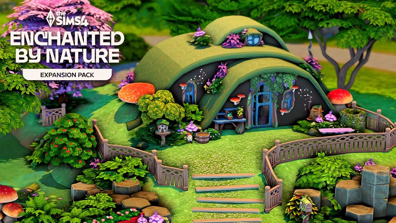 Tiny Fairy Home 🧚 The Sims 4 Enchanted by Nature || Early Access Speed Build