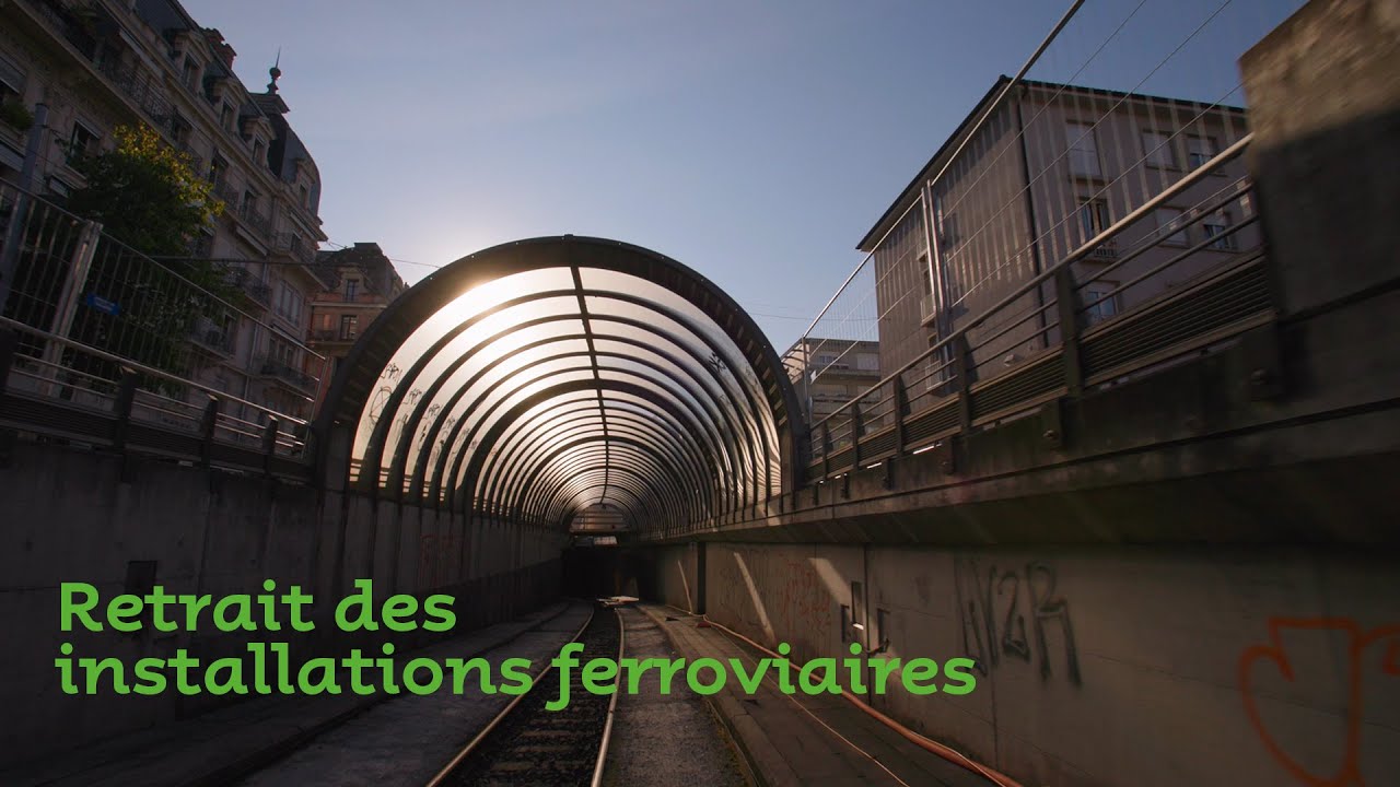 Retrait des installations ferroviaires