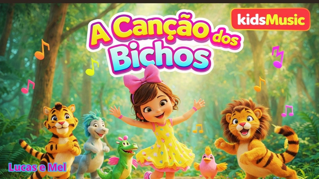 🎵 Música Infantil – Bicho Canta, Bicho Faz KidsMusic