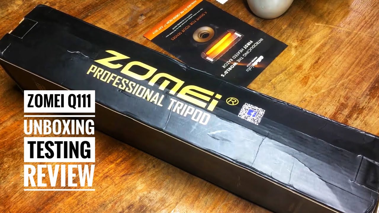 Zomei Q111 Tripod Unboxing Testing & Review- $30 Budget Tripod Any Good?