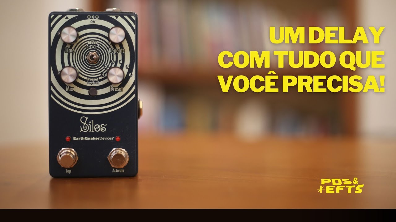 Um delay compacto e completo! Silos Multi-Generational Time Reflection Device Earthquaker Devices