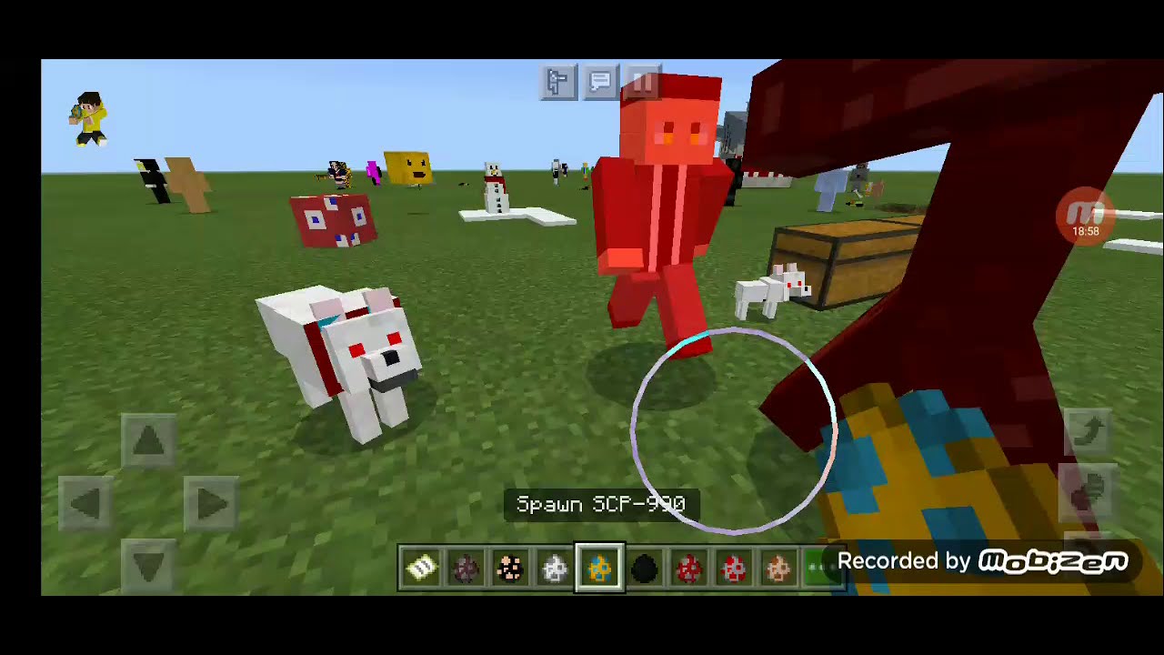 ALL MOBs in My SCP Addon