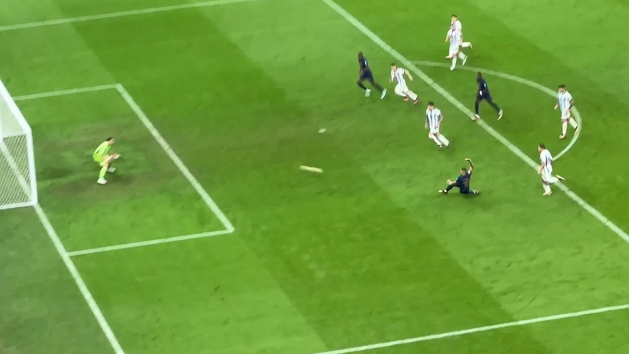 ARGENTINA vs FRANCE 3-3 ALL GOALS (POV)