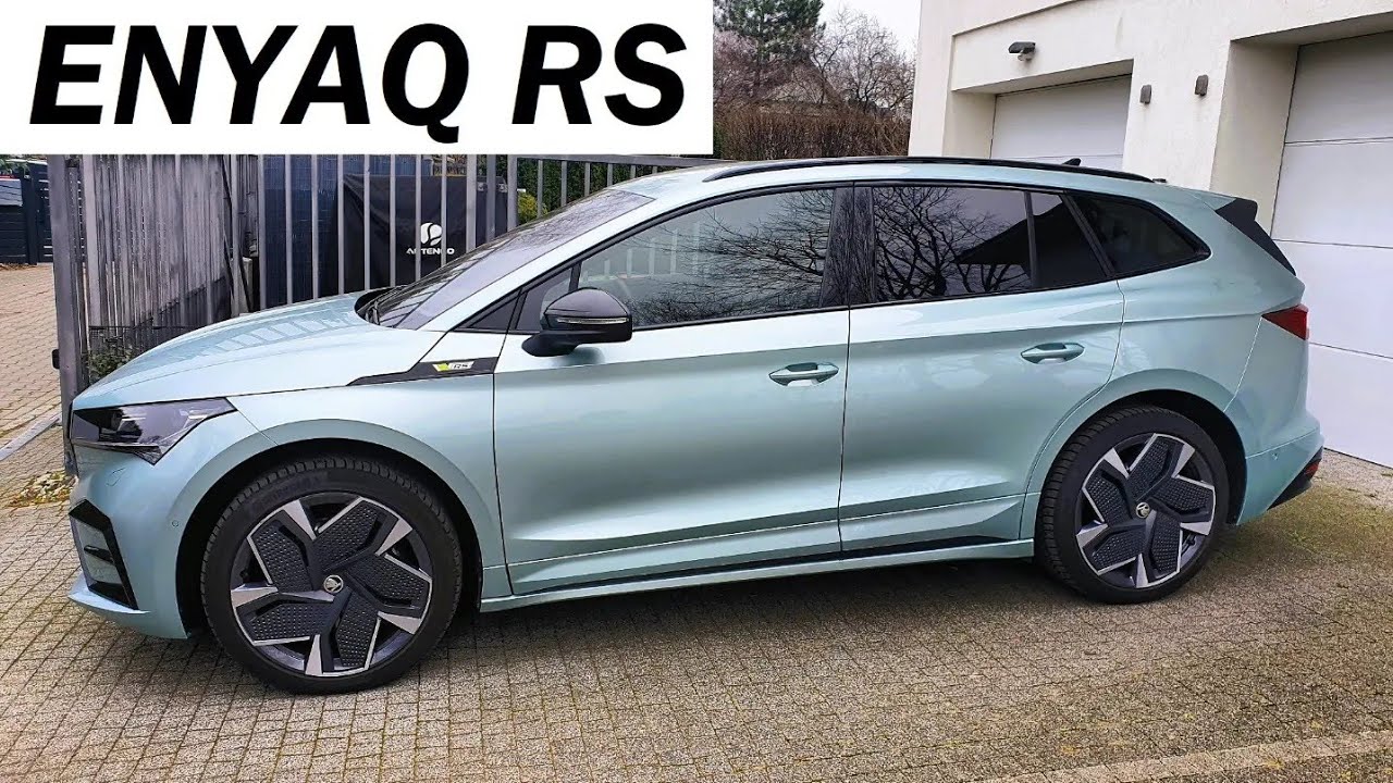 Skoda ENYAQ RS 80kWh 360km zasięgu TEST PL muzyk jeździ