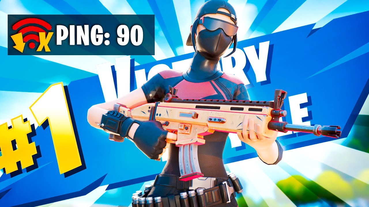 COMO GANA PARTIDAS CON PING ALTO (Fortnite Battle Royale)