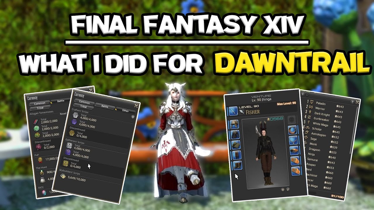 What I Did to Prep for Dawntrail | Final Fantasy XIV