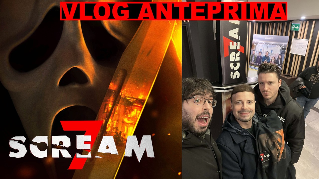 SCREAM 7 | VLOG DELL'ANTEPRIMA | SPOILER con PAOLO INNOCENTI, FILIPPO EFFE, FANTASMA DI WOODSBORO