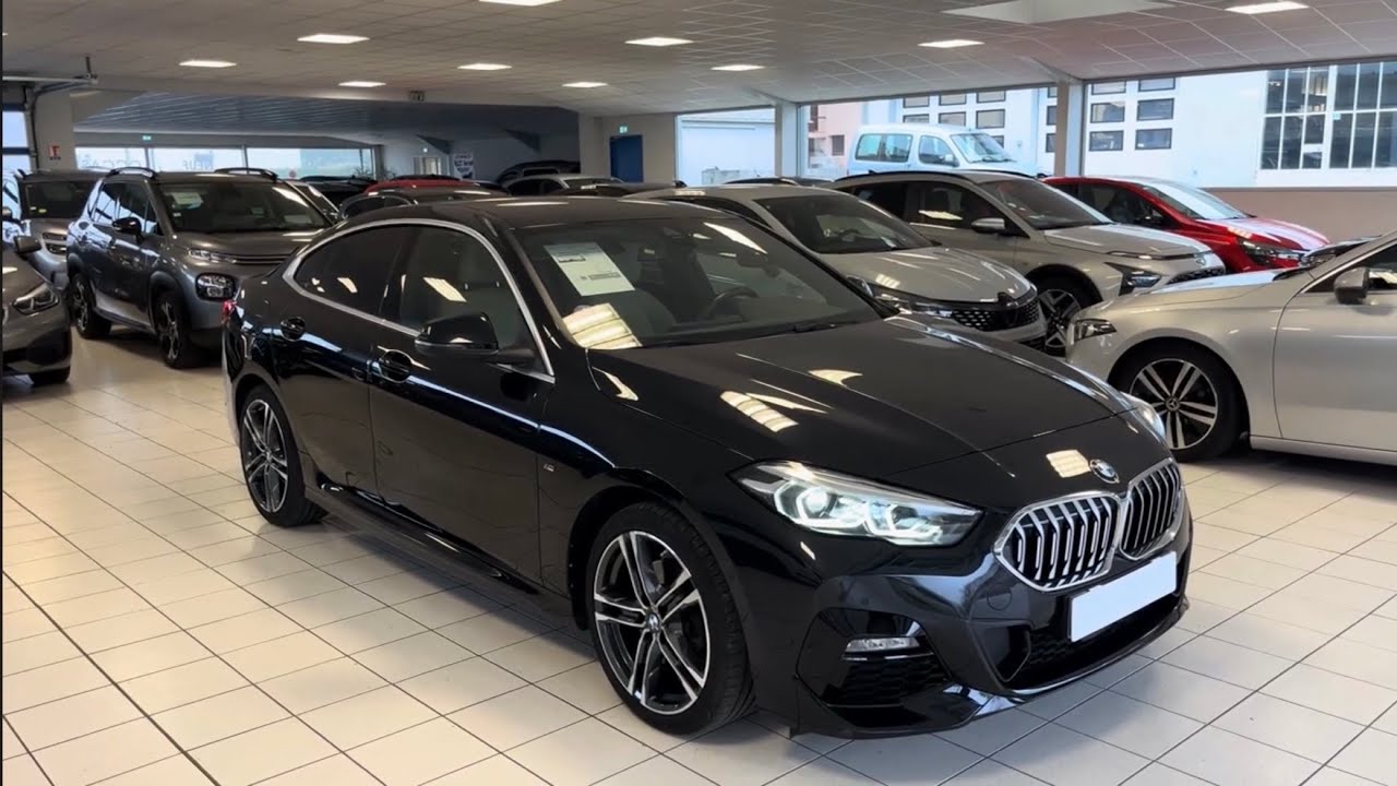 Présentation BMW SÉRIE 2 GRAN COUPE F44 218i 136 ch M SPORT DKG7 2022 2023 NOIRE