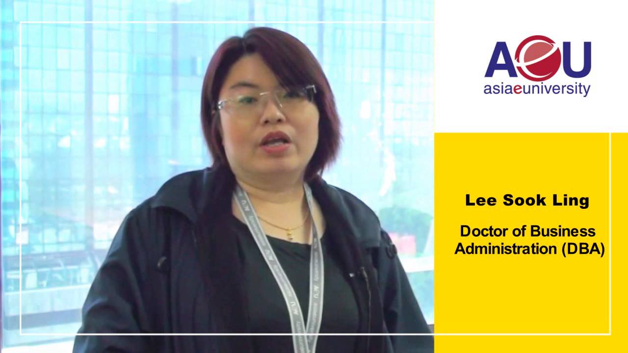 Doctor of Business Administration (DBA) - Lee Sook Ling