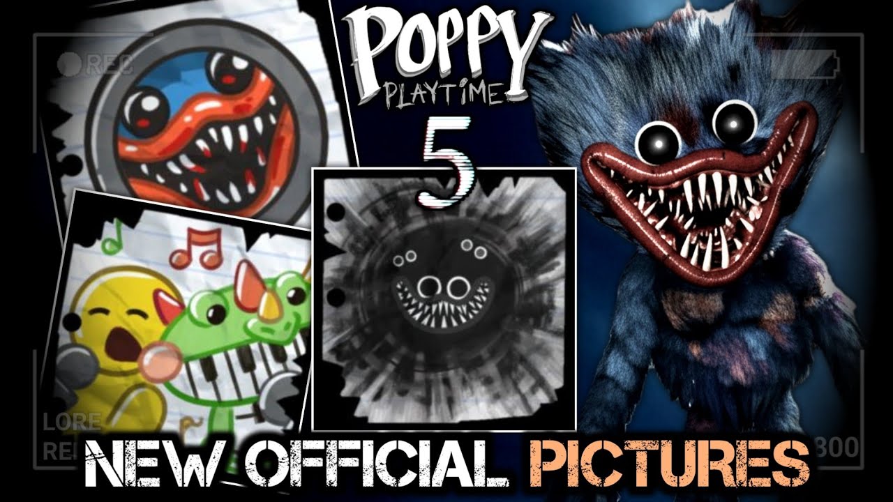 Poppy Playtime Chapter 5 - Новые официальные ФОТОГРАФИИ из Steam | Большое обновление