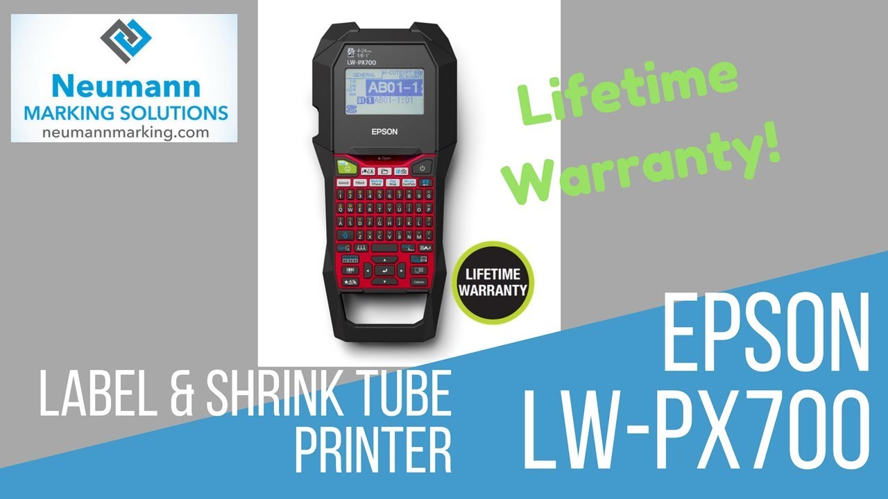 Epson LW-PX700 Industrial Label printer - OVERVIEW