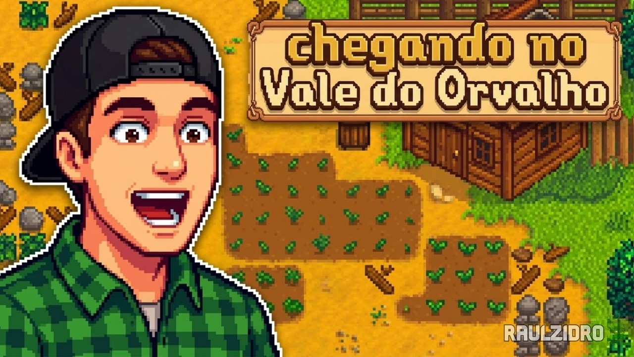 Nova fazenda no STARDEW VALLEY - conhecendo o Vale do Orvalho!