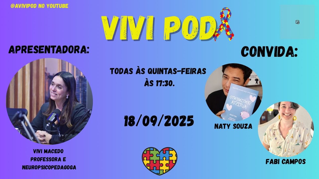 COMO LIDAR COM O SENTIMENTO DO AUTISTA? | VIVI POD| |