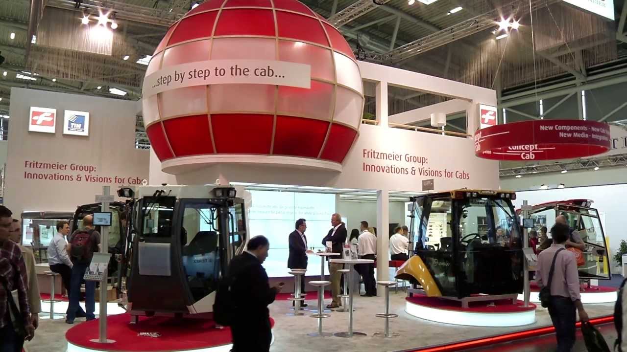 Messestand bauma Fritzmeier von Kreative Verkaufsförderung Messebauagentur, Aying