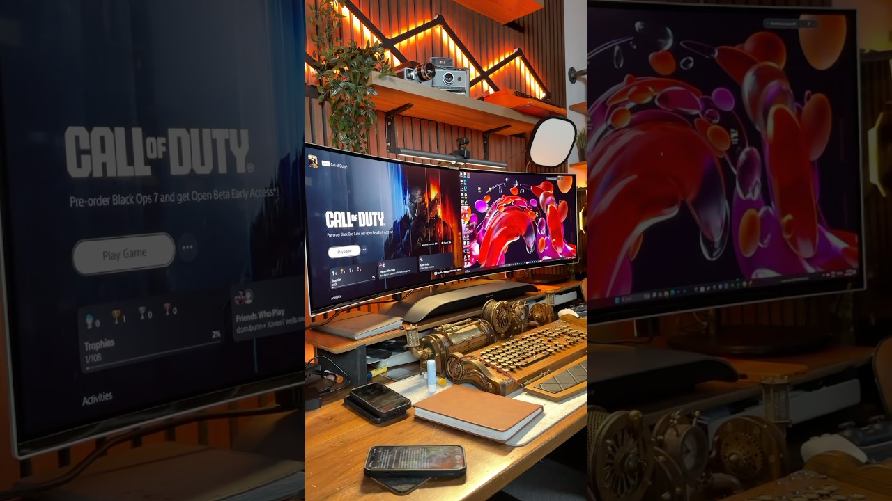 Идеальная конфигурация из двух рабочих столов: PS5 + ПК