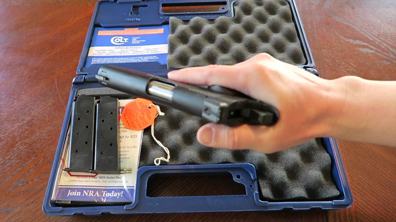 Colt Lightweight Commander 2016 Model Unboxing