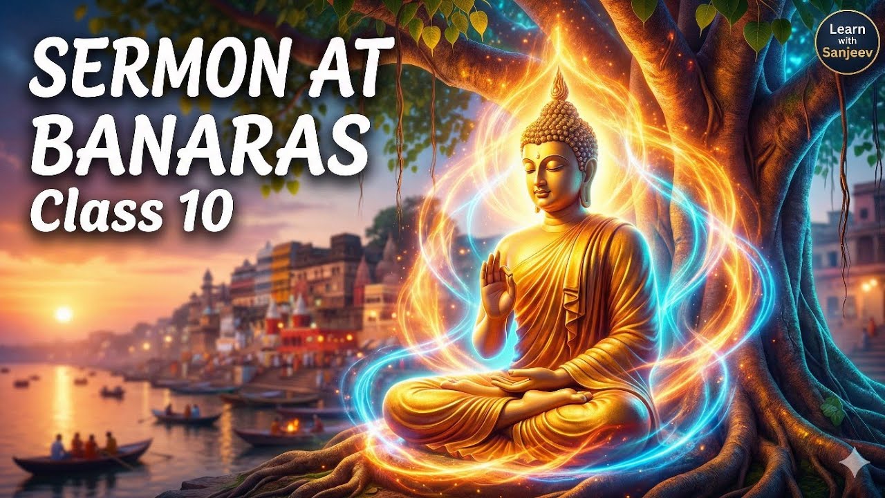 The Sermon at Banaras Class 10 - Full Chapter Explanation & Summary | Learn with Sanjeev