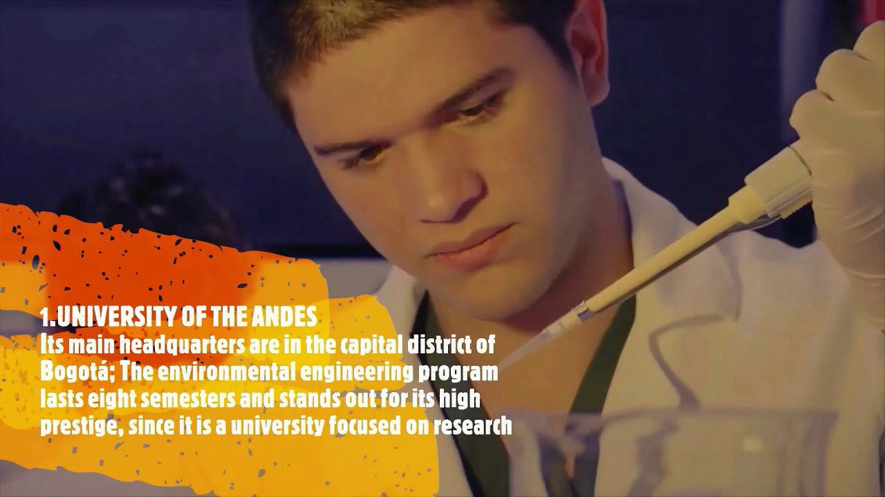 Ranking of the best universities with an undergraduate degree in environmental engineering