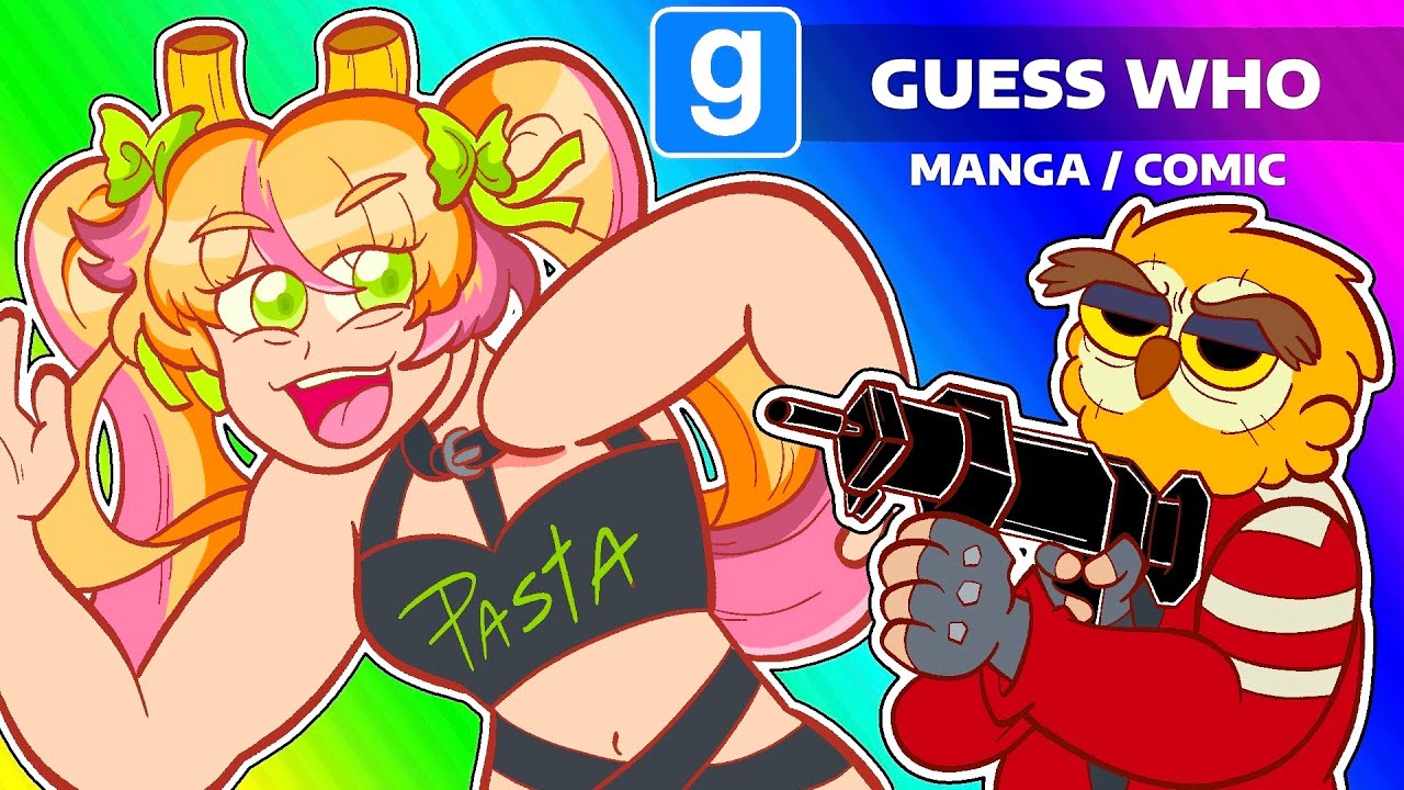 VanossGaming Manga Comic Animated Thing? - Pasta’s First Guess Who !!