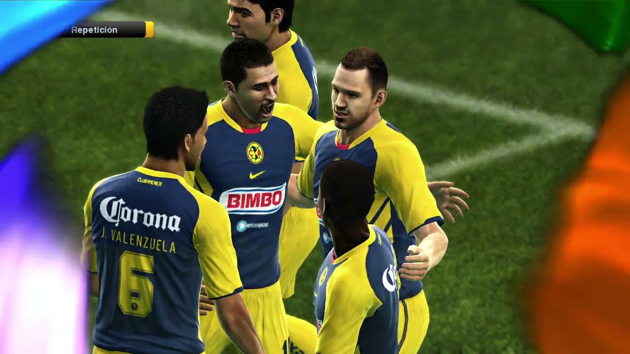 PES 2011 Fluminense Vs America (Copa Libertadores)