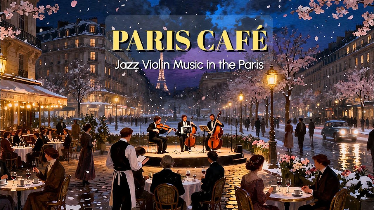 𝐏𝐀𝐑𝐈𝐒 𝐂𝐀𝐅𝐄́ 🗼 French Instrumental Music — Coffee Playlist | Boulevard Saint-Germain