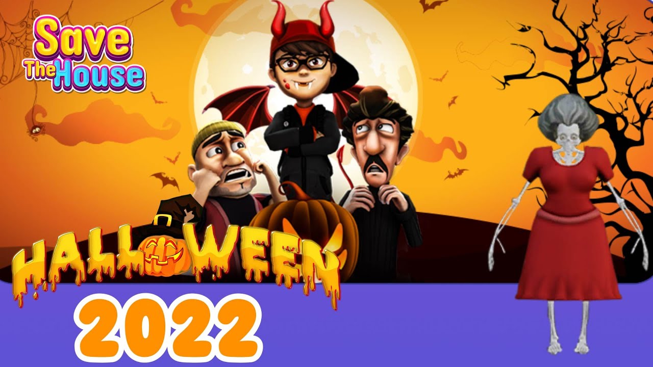 Save The House Halloween 2022 Pranks Scary Robbers in The House