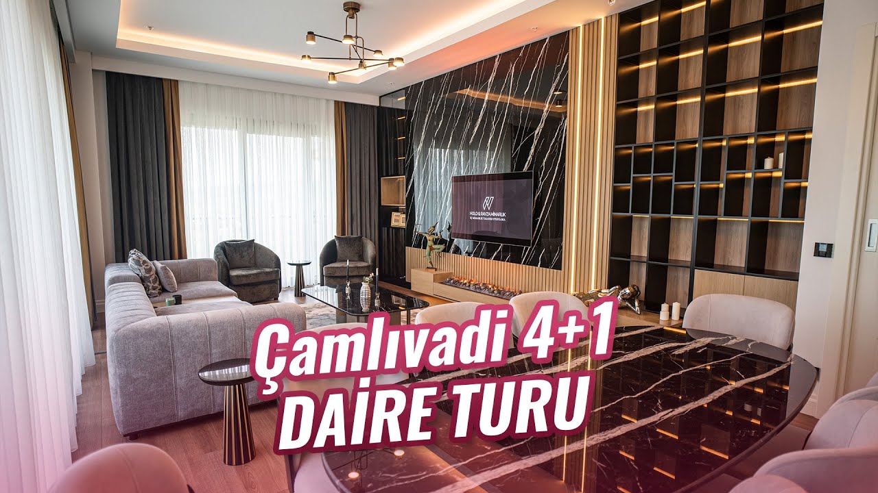 Avrupa Konutları Çamlıvadi 4+1 Ultra Lüks daire projesi