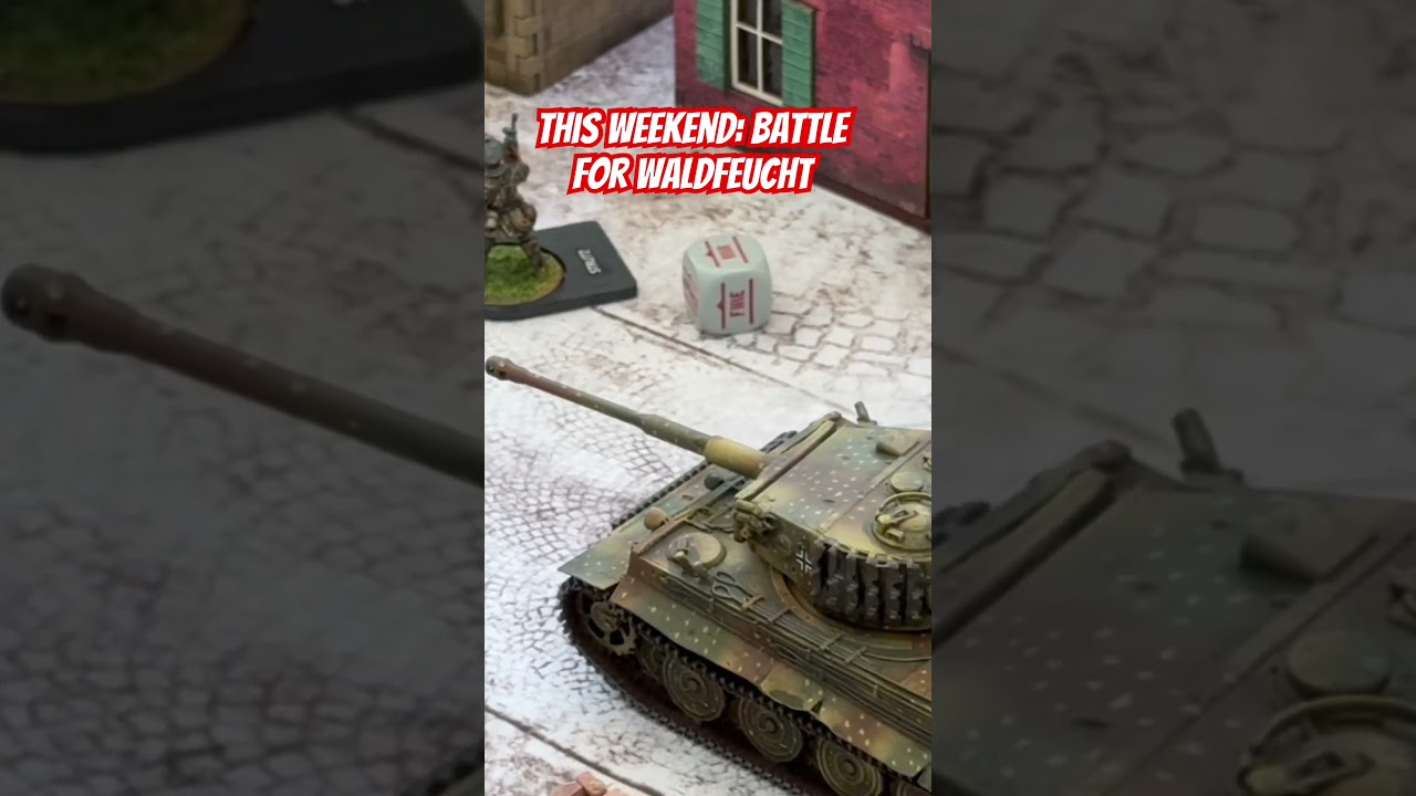 Tiger! Tiger! The Battle for Waldfeucht Bolt Action Battle Report #ww2 #warlordgames #boltaction