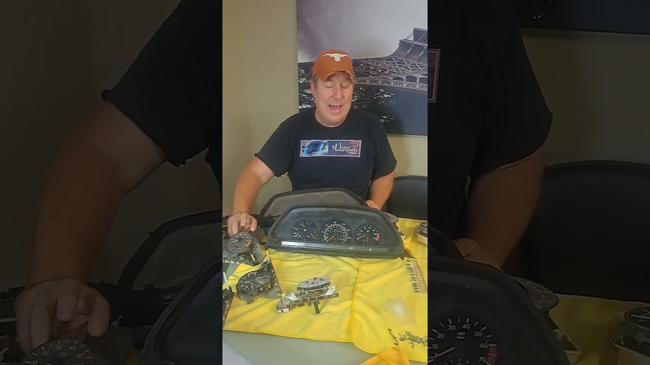 Basics of your w126 gauge cluster