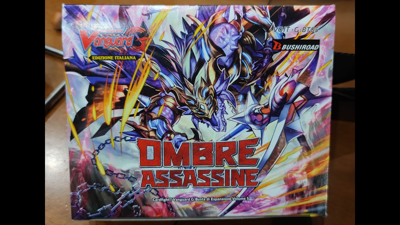 Vanguard G g-bt05 Ombre Assassine  ITA Unboxing.