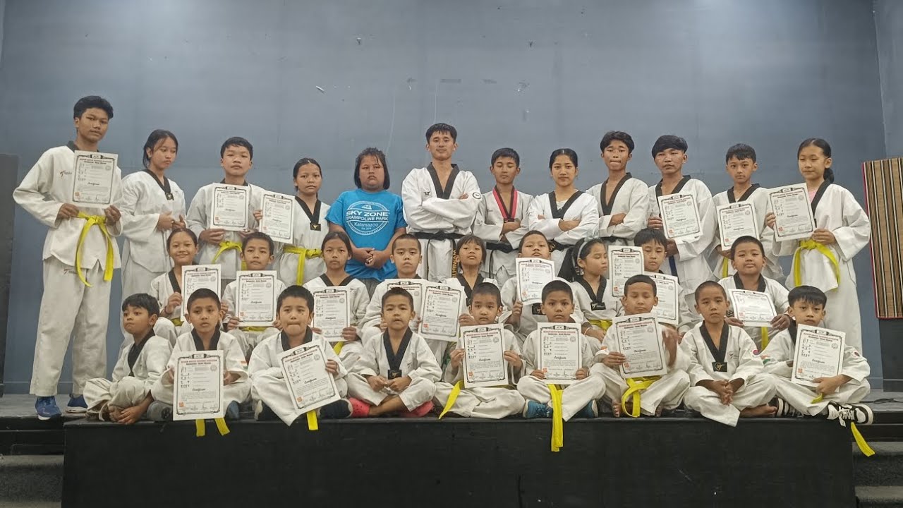 Hnamte Taekwondo Academy || Demonstration show || Color Belt Awarding || 2023