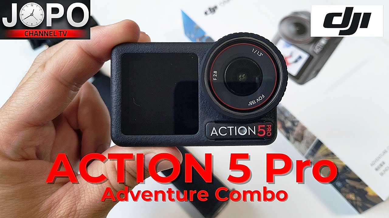 DJI OSMO ACTION 5 Pro Adventure Combo Sport Camera│My First Action Camera│Unboxing│Subtitles