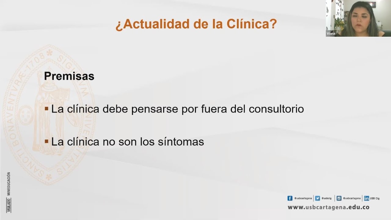Charla: Niñez y adolescencia, actualidad de su clínica.