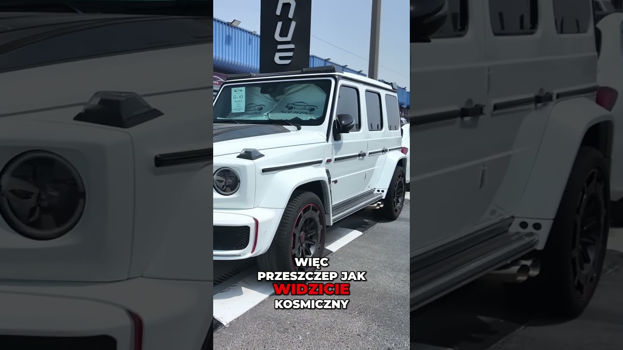 Mercedes G63 AMG: Dubajski Sen na Kołach