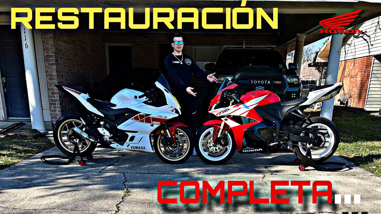 HONDA CBR 600RR restauración COMPLETA!!!