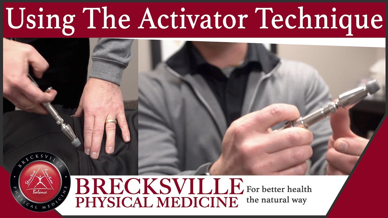 Chiropractic Benefits Of Using The Activator Technique - Brecksville Physical Medicine