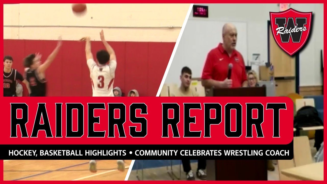 Raiders Report: Russo’s 500th Win Honored, Hockey & Basketball Face Tough Tests