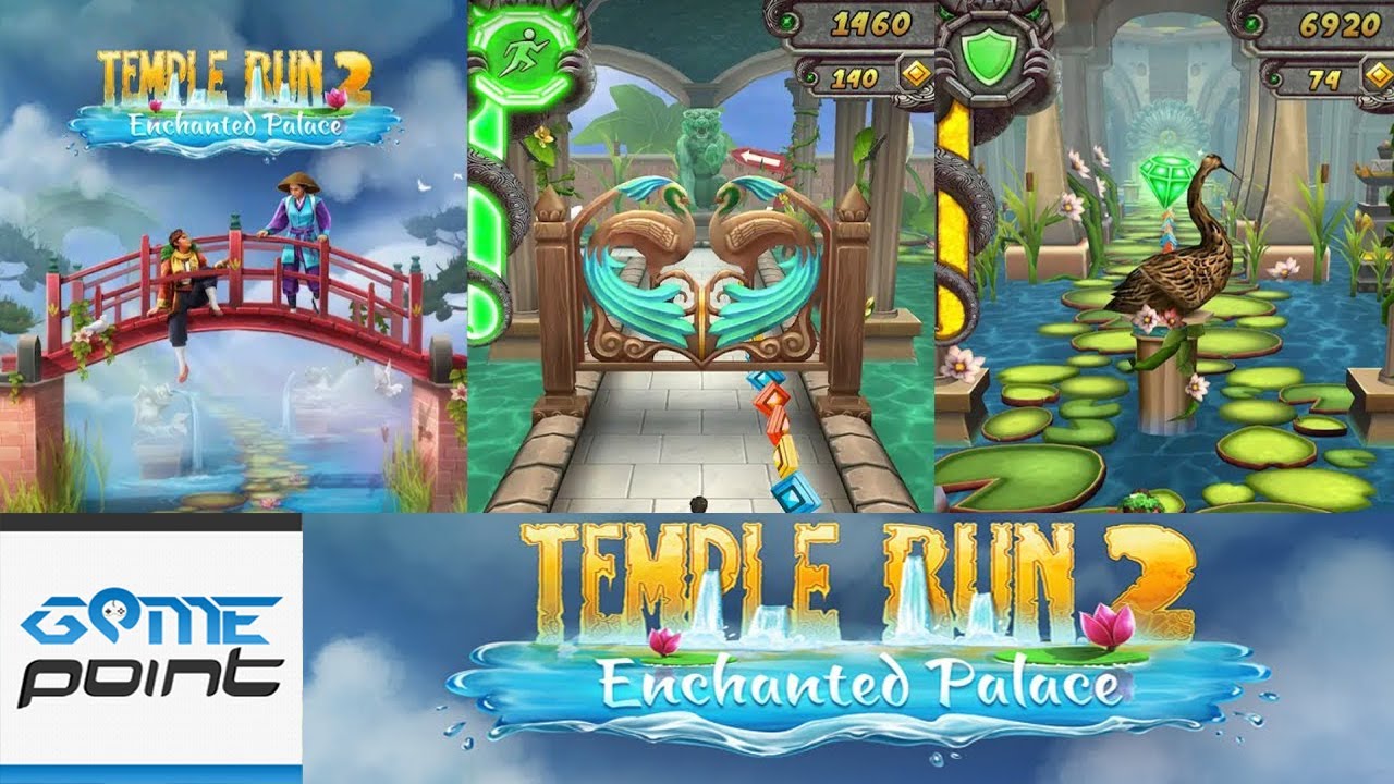 Temple Run 2 - New Map Enchanted Palace GamePlay || #GamePointPK