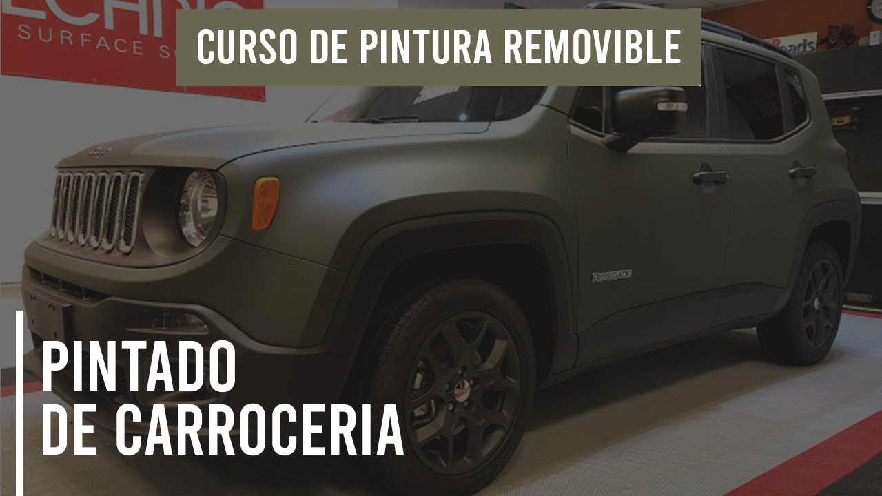 Como pintar un auto con pintura removible (STRETCH) | Curso de Pintura Removible Capítulo 2