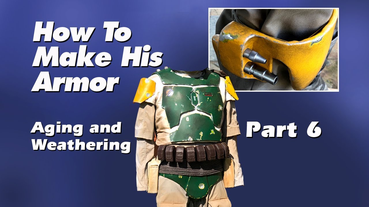 How to Make Boba Fett Armor (Step by step) Part 6