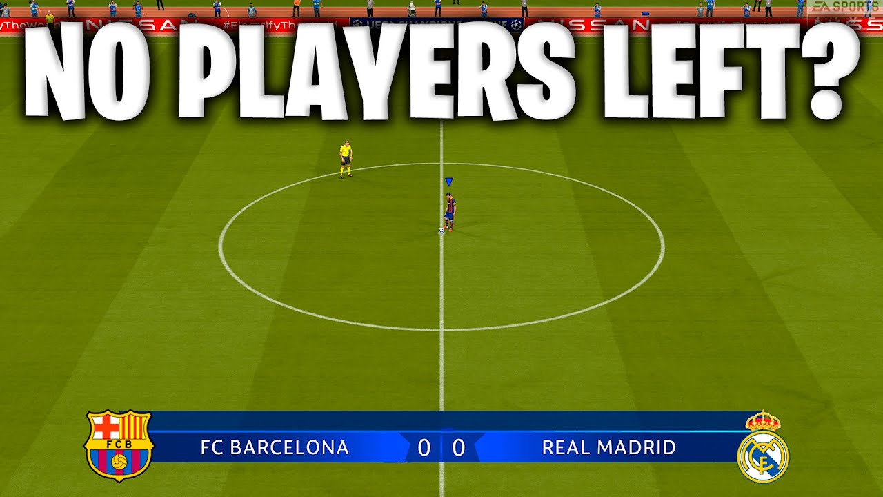 What Happens If EVERY PLAYERS Gets SENT OFF In FIFA 21?