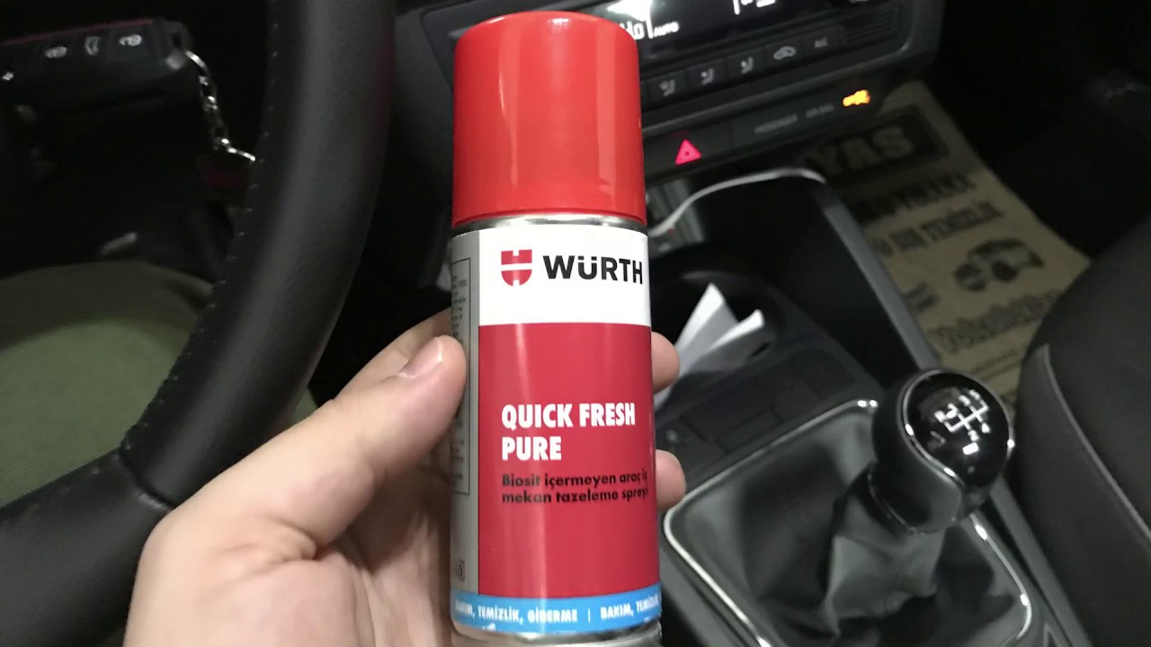 Würth Araç İçi Tazeleme Spreyi Quıck Fresh 100 ML