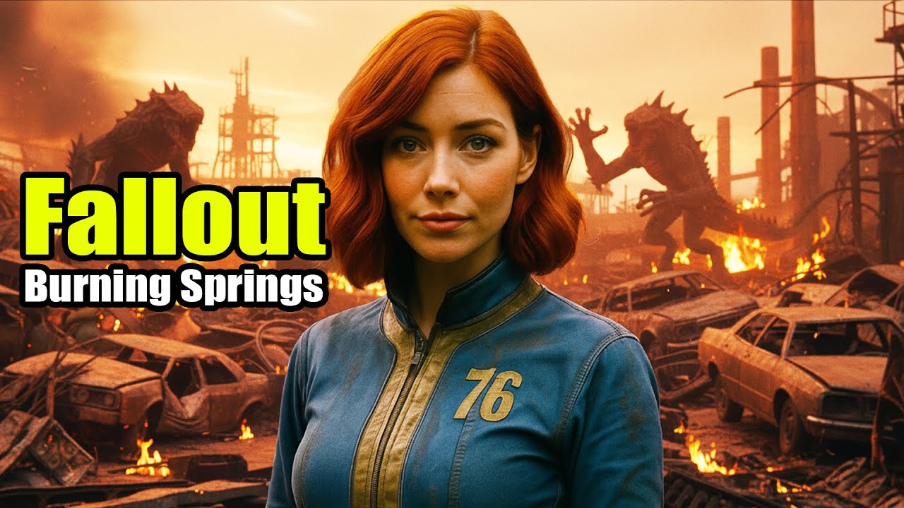 FALLOUT 76 BURNING SPRINGS Xbox Series X Gameplay [Expansion] [Full Game]