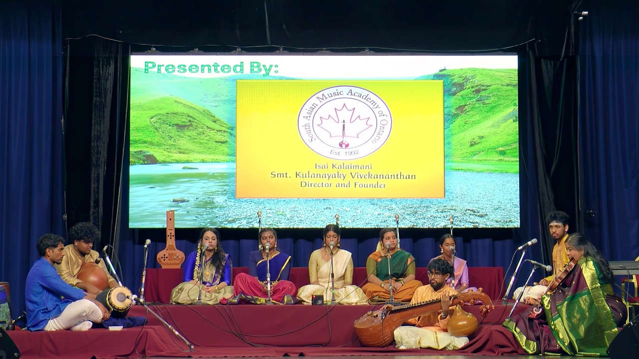 Samarpanam 2025 South Asian Music Academy of Ontario Canada Part 14