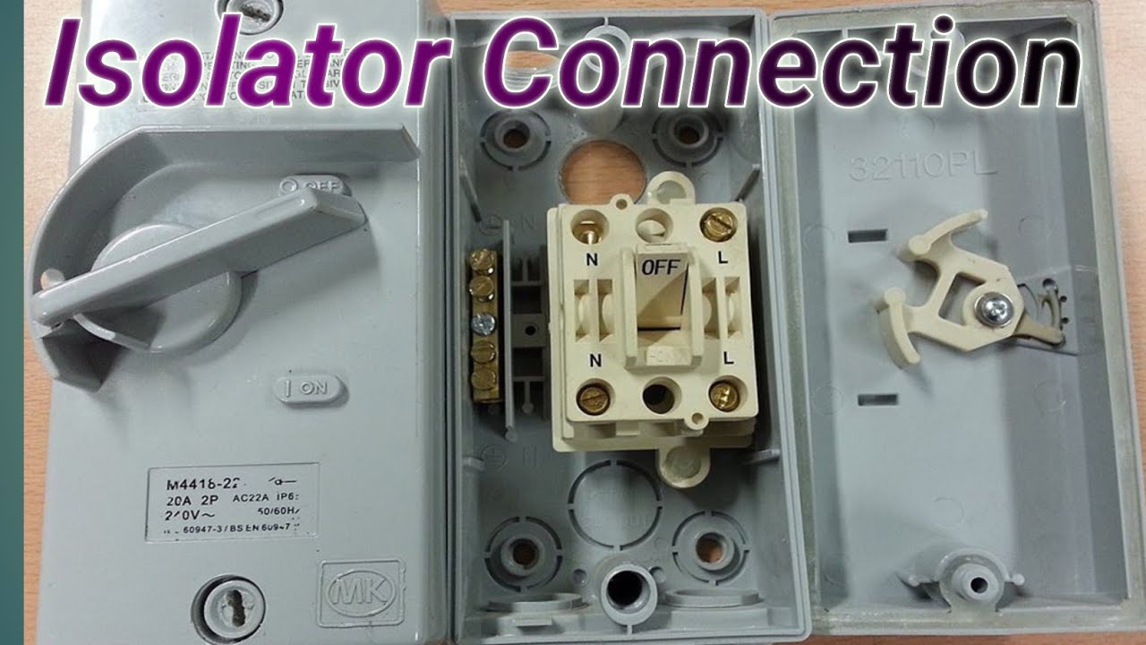 Isolator Connections | Simplifying Single Phase Systems