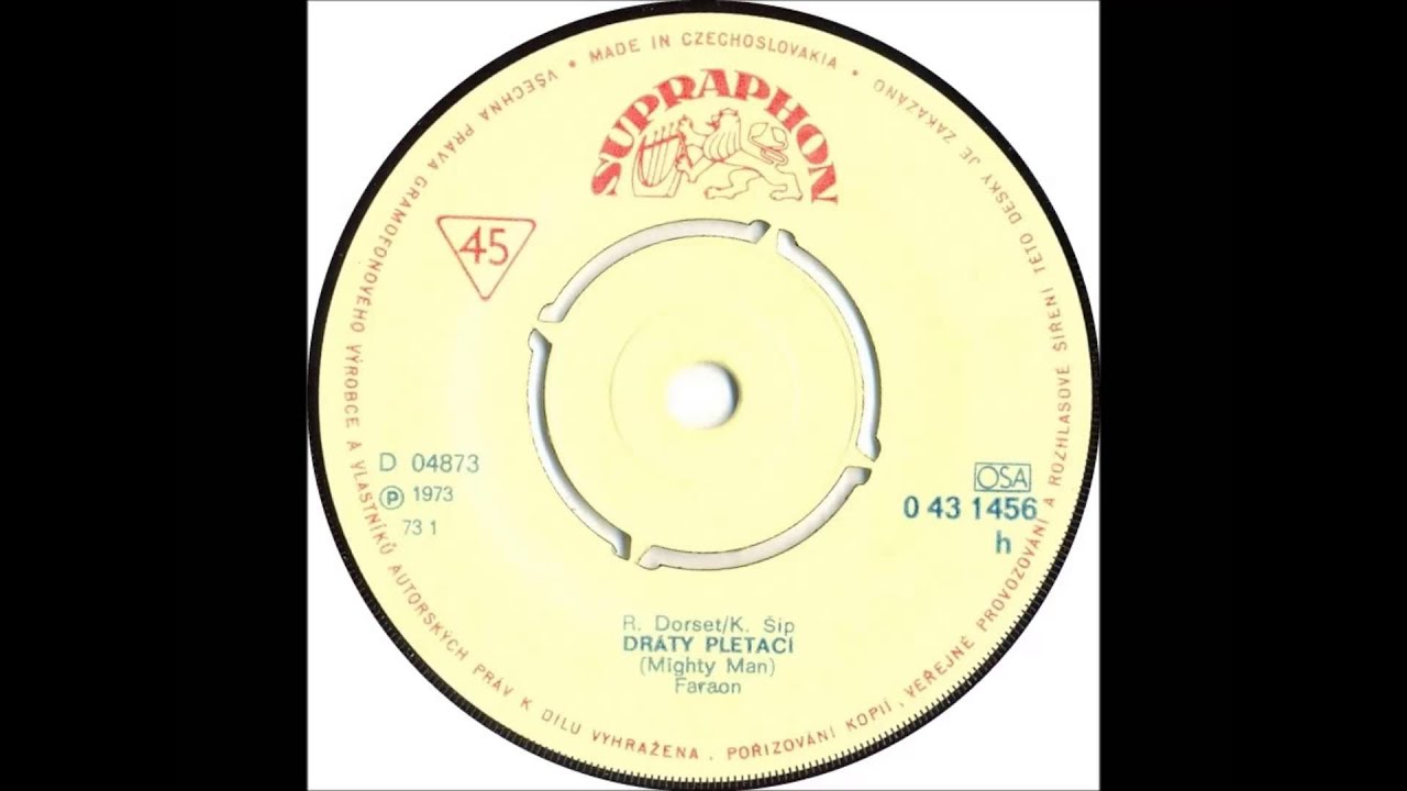 Faraon - Dr&aacute;ty pletac&iacute; [1973 Vinyl Records 45rpm]
