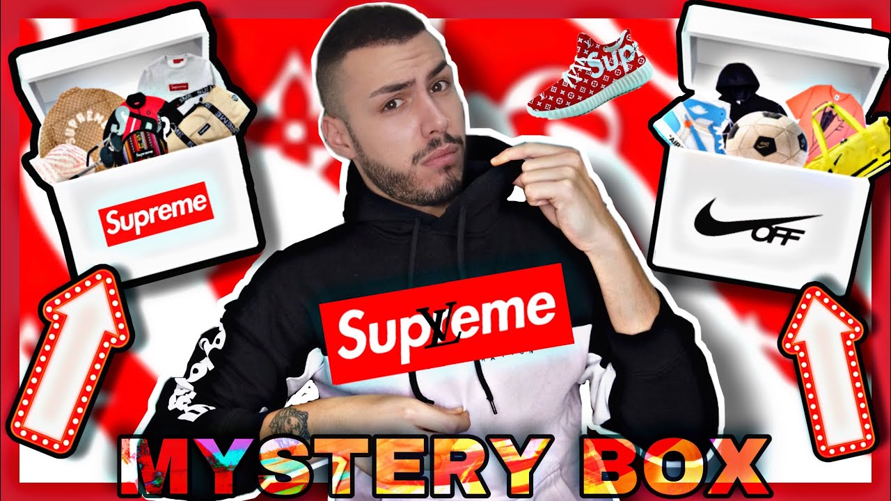 ΑΝΟΙΓΩ HYPEBEAST ONLINE MYSTERY BOX (supreme , off-white , Louis Vuitton κ.α) | Tsede The Real