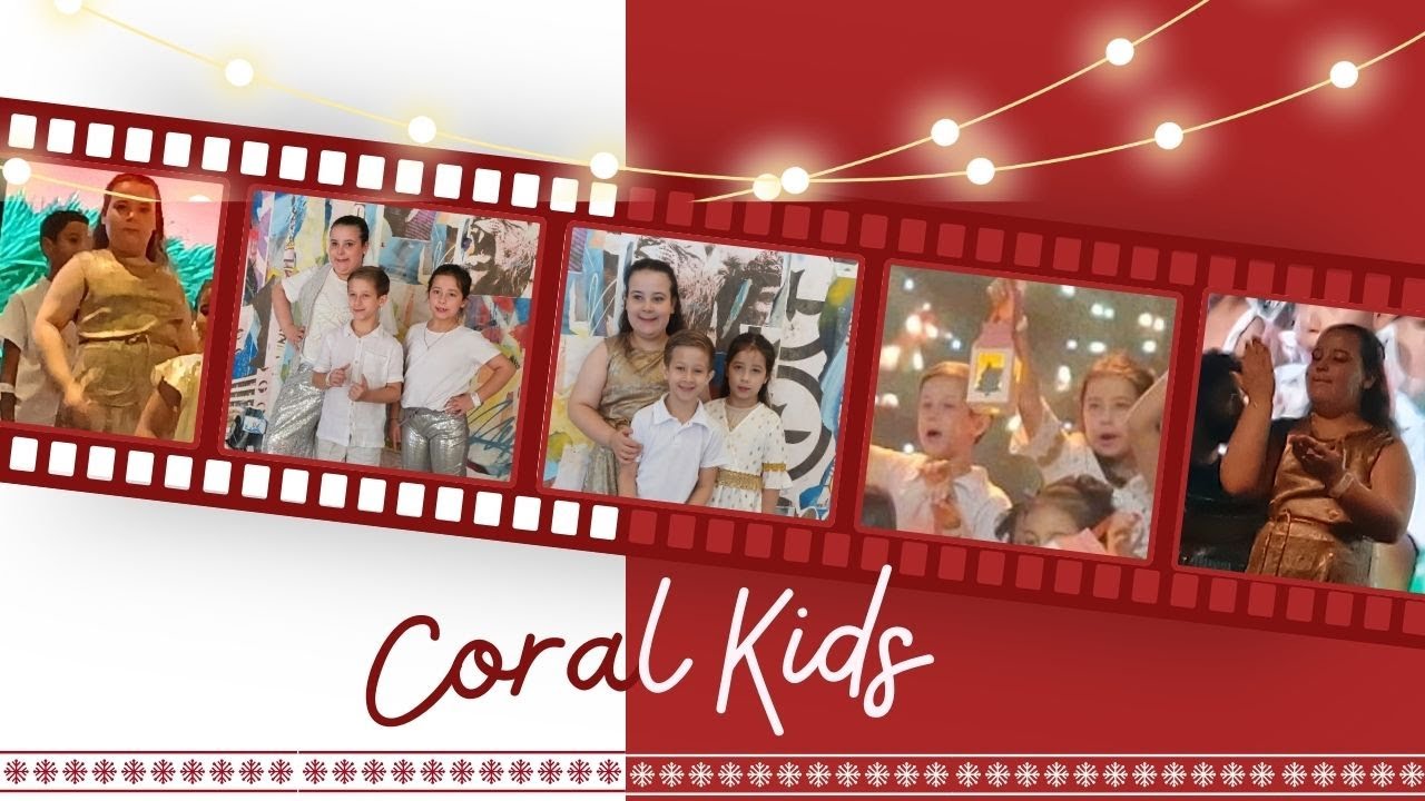Linda apresentação de um coral infantil  com músicas natalinas | Vlog Família 5.0