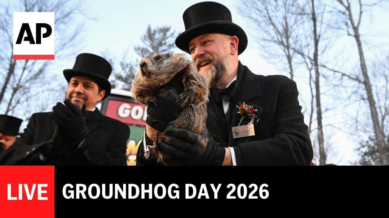 Groundhog Day 2026 LIVE: Watch if Punxsutawney Phil sees his shadow