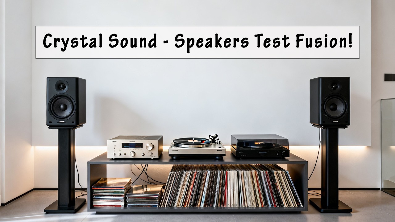 Hifi Powerful Beat in Crystal Sound, Speakers Test Fusion!